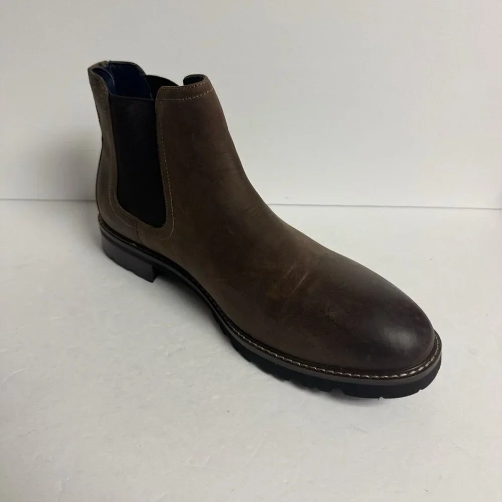 Florsheim Men's Renegade Plain Toe Gore Boot Brown Size 11.5 M